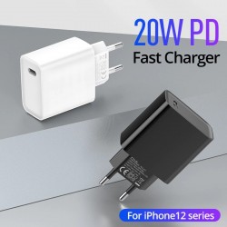 20W - PD - hurtigoplader - USB C - til iPhone / iPad