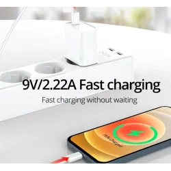 20W - PD - chargeur rapide - USB C - pour iPhone / iPad