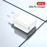 20W - PD - chargeur rapide - USB C - pour iPhone / iPad