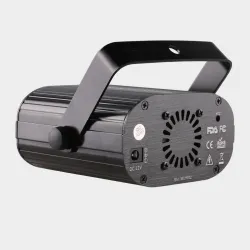 Mini stage light - laser projector - with remote - RGB - LED - 96 patternsStage & events lighting
