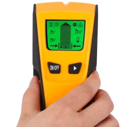3 i 1 - stud center finder metal / AC strømførende ledning detektor