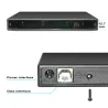 12,7mm USB 2.0 - obudowa DVD/CD-ROM - napęd optyczny SATA do SATA - obudowa zewnętrznaDysk zewnętrzny