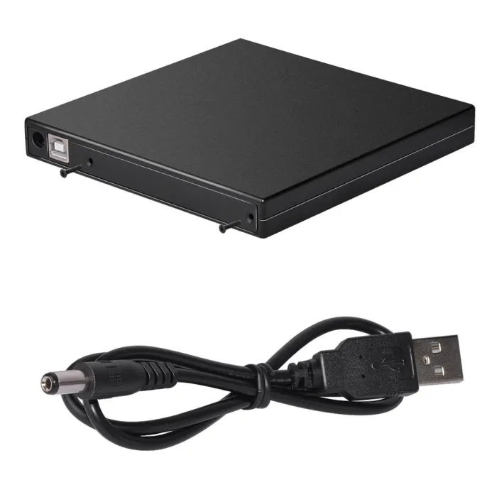 12,7 mm USB 2.0 - DVD/CD-ROM-kotelo - optinen levyasema SATA to SATA - ulkoinen kotelo