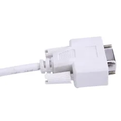 VGA SVGA - 1 to 2 monitors - male to 2 dual female Y - 15 pin - adapter - splitter cableCables