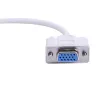 VGA SVGA - 1 to 2 monitors - male to 2 dual female Y - 15 pin - adapter - splitter cableCables