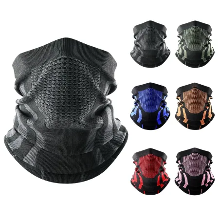 Termisk ansigtsbalaclava / tørklæde - åndbar maske - cykling / vandreture / skiløb