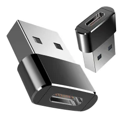 USB na typ C - adapter OTG - USB-C - męski na micro USB typ-C żeński - konwerter - 2 sztukiAkcesoria