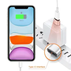 USB-tyyppi C - OTG-sovitin - USB-C - uros-micro USB-tyyppi-C-naaras - muunnin - 2 kpl