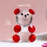 Bunter Kristallbär - Figur - Miniatur