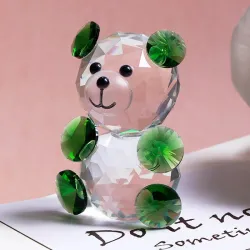 Bunter Kristallbär - Figur - Miniatur
