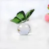 Colorful crystal butterfly / ball - figurineStatues & Sculptures