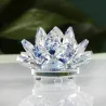 Colorful crystal lotus flower - figurineStatues & Sculptures