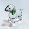 Colorful crystal dog - figurineStatues & Sculptures