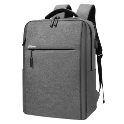 Trendige Laptoptasche - Rucksack - mit USB-Ladeanschluss - wasserdicht