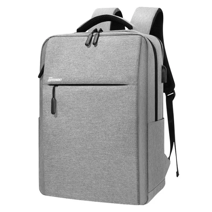 Trendy laptopveske - ryggsekk - med USB-ladeport - vanntett