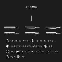 33 in 1 precision screwdriver setScrewdrivers
