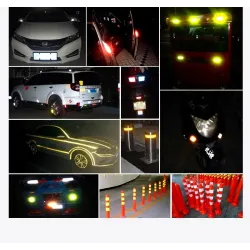Marque de sécurité automobile - bande réfléchissante - autocollant