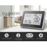 Trådløst touch screen termometer - indendørs / udendørs