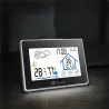 Termômetro com tela sensível ao toque sem fio - interno / externo