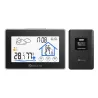 Trådløst touch screen termometer - indendørs / udendørs