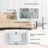 Trådløst touch screen termometer - indendørs / udendørs