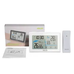 Thermomètre à écran tactile sans fil - intérieur / extérieur