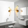 Applique LED - design oiseau en papier origami