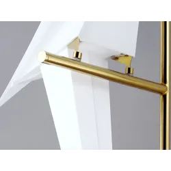Kinkiet LED - projekt ptaka z papieru origamiKinkiety