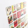 UK / England - British style fridge magnets - set 24 piecesFridge magnets