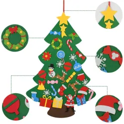 Filt juletre - DIY julepynt