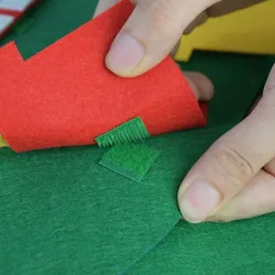 Felt Christmas tree - DIY Christmas decorationChristmas