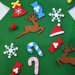 Filt juletre - DIY julepynt