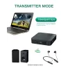 Ricevitore audio - trasmettitore - Bluetooth - jack AUX 3,5 mm - RCA - USB - adattatore wireless con microfono