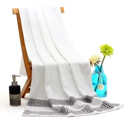 Luxurious bath / beach towel - Turkish embroidery - cottonTextile