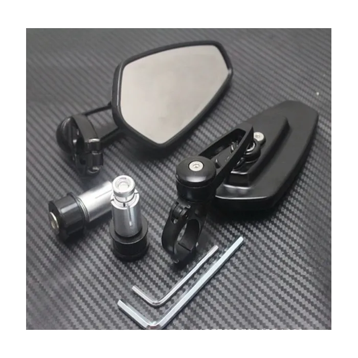 Universal aluminum motorcycle bar-end mirrorsMirrors