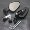 Universal aluminum motorcycle bar-end mirrorsMirrors
