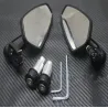 Universalspeil i aluminium for motorsykler