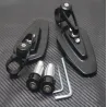 Universal aluminum motorcycle bar-end mirrorsMirrors