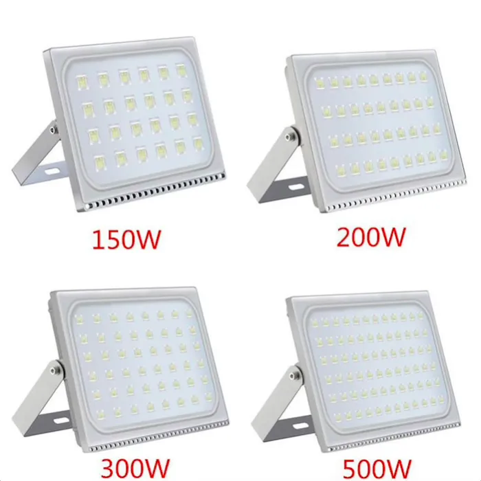 Projecteur LED - réflecteur - ultra fin - étanche IP65 - 150W - 200W - 500W - 110V / 220V