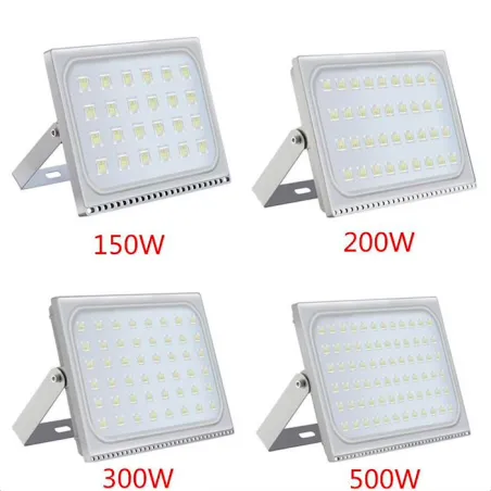Projecteur LED - réflecteur - ultra fin - étanche IP65 - 150W - 200W - 500W - 110V / 220V