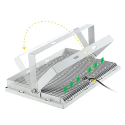 Projecteur LED - réflecteur - ultra fin - étanche IP65 - 150W - 200W - 500W - 110V / 220V