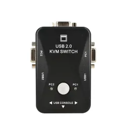 KVM switcher - splitter - 2 port - USB 2.0 - 1920*1440 VGA SVGACables