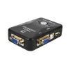 KVM-svitsj - splitter - 2 porter - USB 2.0 - 1920*1440 VGA SVGA