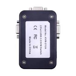 KVM-kytkin - jakaja - 2 porttia - USB 2.0 - 1920*1440 VGA SVGA