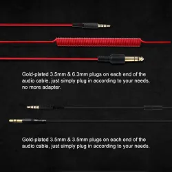 AuricularesAuriculares profesionales de estudio para DJ - auriculares estéreo con cable - con micrófono
