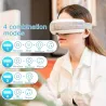 Masseur oculaire intelligent - compression d'air chauffé - yeux fatigués - cernes - massage - relaxation - Bluetooth
