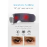 Smart eye massager - heated air compression - tired eyes - dark circles - massage - relaxation - BluetoothMassage