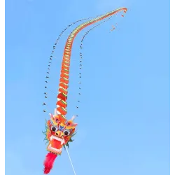 Dragon chinois traditionnel - cerf-volant - 7m
