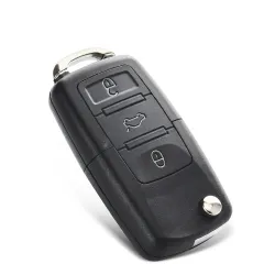 Sleutelhoes met 2/3 knoppen - schaal - voor Volkswagen / SEAT / SkodaSleutels