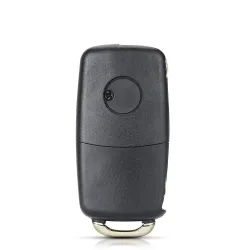 2/3 knappers fjernnøkkelveske - skall - for Volkswagen / SEAT / Skoda